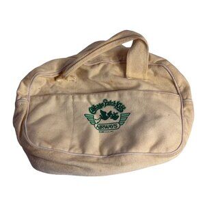 VTG 1985 Cabbage Patch Kids Airways Canvas Travel Tote Doll Bag CPK Kids Classic